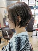 【松戸BULL】サロンスタイル☆ショートボブ×艶カラー