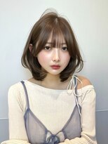 パルス ギンザ(PULSE ginza)&nbsp;ミディアムボブレイヤー透明感カラー