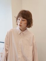 ディッセンバー 伊勢崎(December)&nbsp;切りっぱなしボブ/ミニボブ/丸くないボブ/ヘーゼルベージュ