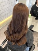 原宿韓国ミルクティーヘーゼルフォギーマロンベージュブラウン