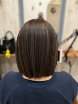 ルヴェール 茜部店(LeVert)&nbsp;ハイライト×グレージュカラー