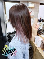 ラグズ 茅ヶ崎(LAGUZ)&nbsp;ラベンダーミスト・インナーカラー　茅ヶ崎 髪質改善