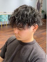 リ メイロ(Re.Meiro)&nbsp;ツイストスパイラルマッシュ【メンズ/パーマ/眉毛/沖縄市/美里】