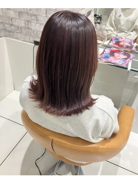 タブーアイ(TABOO.i) 切りっぱなし×暖色カラー