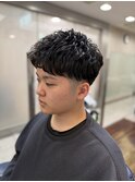 ツーブロックフェード