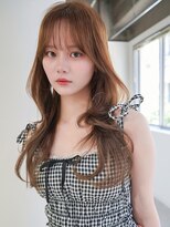 アンジェリカラボ(ANGELICA LABO)&nbsp;ANGELICA 韓国風ヘア ミルクティーベージュ