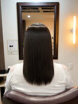 テュセ ヘアー 京都(Tu sais hair kyoto)&nbsp;乾かすだけでまとまる地毛風セミロング縮毛矯正