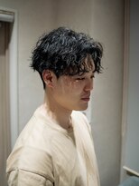 アレアル 広島並木通り店(ALEAR)&nbsp;メンズカット/波巻きパーマ/メンズパーマ/センターパート