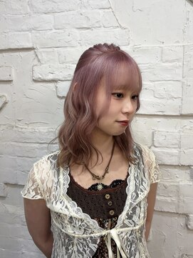 ブーミー(Bor mee) 【Bormee】ピンクベージュ★くるみちゃんヘア★ヘアアレンジ