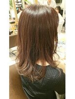 髪質改善サロン WE BE PARSLEY atre 川越店【ウィービーパセリアトレ】&nbsp;透明感カラーの柔らかミディアム