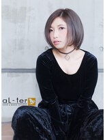 アルターシェリー(aL-ter che'rie)&nbsp;外国人風透け感カラーボブ