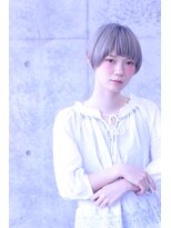 カシュカシュ(cache cache)&nbsp;cache cache☆シルバーアッシュのマッシュルームショート