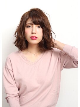 ブッディ(BDY) アイロンorパーマで作る☆ミディアムスタイル