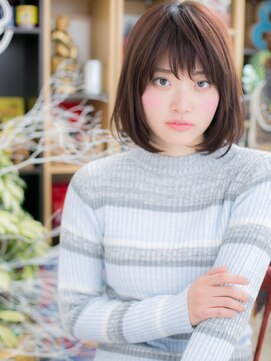 カバーヘア ブリス 上尾西口店(COVER HAIR bliss) 【飽きない☆小顔ナチュラルボブ】