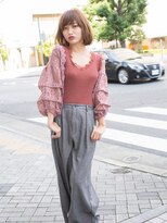 ジェム(GEM)&nbsp;＊*Gem Garden*＊なりたい質感が叶う☆あごライン大人ボブ