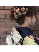 キー(kii)&nbsp;naturalarrange(asuka)　ヘアアレンジ  ヘアセット　福岡　天神