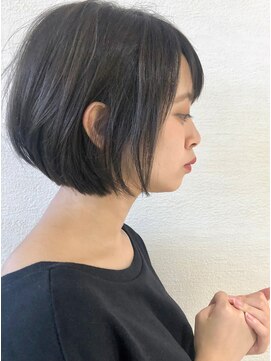 ロンド ルージュ 銀座店(Lond rouge) 大人可愛いナチュラルショートボブ