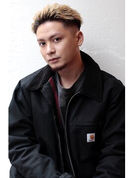 アイリーヘアデザイン(IRIE HAIR DESIGN) 【IRIE HAIR赤坂】スパイラルパーマ×ハイトーン×フェード