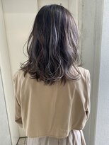 ヘアーデザイン シュシュ(hair design Chou Chou by Yone)&nbsp;透け感ハイライト&アッシュベージュ♪