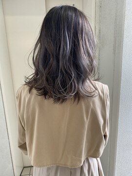 ヘアーデザイン シュシュ(hair design Chou Chou by Yone) 透け感ハイライト&アッシュベージュ♪