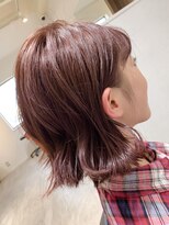 ピース(Peace)&nbsp;レディースショートピンクカラー