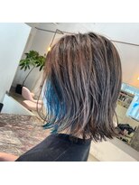 ブリーチ(bleach)&nbsp;インナーカラーボブ