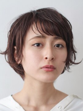 パープル 自由が丘(purple) 小顔に見えるヘア/オリーブグレー／ココアベージュ[自由が丘]