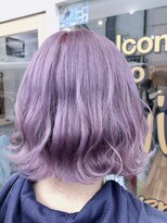 ラビス クローバー(Lovis clover) ラベンダーカラー メルティカラー ホワイトラベンダー