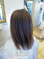 ミュゼドゥアートシエル(Musee du Art ciel)&nbsp;【髪質改善】マットブラウンヘアー