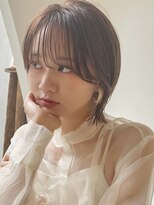 コクーン(Cocoon) うざバングレイヤーボブ#切りっぱなしボブ#美髪#ピンクブラウン