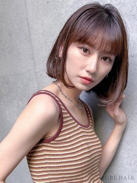 オーブヘアー スピン 利府店(AUBE HAIR spin) 20代・30代_結べるボブ
