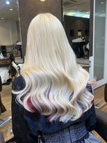 アンククロス 青山店(ANKH CROSS)&nbsp;《韓国ヘア》抜きっぱなしにインナーレッド（天水悠斗）