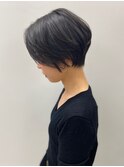 20代30代40代前下がりストレート大人ボブリップライン