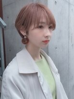 ラヴィズム 松崎店(LUVISM)&nbsp;ショートカット丸みショート耳掛けひし形小顔 10代20代30代