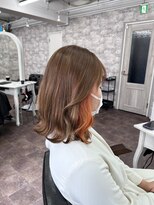 リファイン バイ アフィナー 本厚木店(Refine by Afinar)&nbsp;【本厚木/本厚木駅】ムラ直し＋塗り分けインナーオレンジ