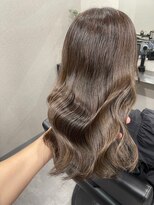 スラッシュ(SLASH)&nbsp;髪質改善/グレージュ/透明感カラー/ナチュラル/