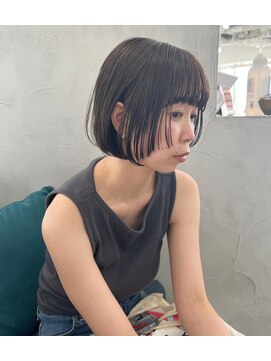 ワク(WAKU) hikari style No.53　切りっぱなしボブ