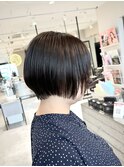 【LA'BO三浦】シンプルショートボブ