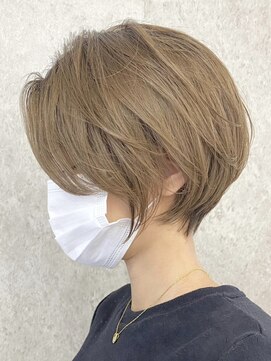 ディバイン 船橋店(divine) ダブルカラーショートボブインナーカラーハイライトケアブリーチ