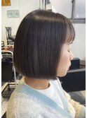 ボブ/オリーブ/韓国風