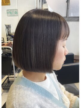 インク(inc) ボブ/オリーブ/韓国風