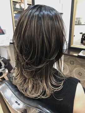 ジブドオブジェ(Jib d'obj) 八尾/ハイライト/髪質改善/酸性ストレート/バレイヤージュ