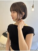 【 porto神戸 】透明感ブラウン×小顔ボブ