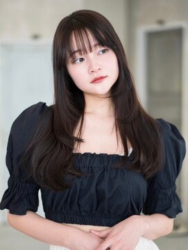 ケアリー 千葉ニュータウン中央(Carelly) デザインカラー/レイヤーカット/ウェットヘア/オリーブベージュ