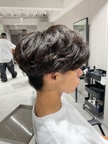 ロルカ 池袋店(Rolka)&nbsp;【シャドウパーマ】マッシュ/メンズパーマ/メンズカット/池袋