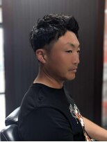 バーバーバー 都賀(BARBER-BAR)&nbsp;メンズブロックショート【メンズカット/理容室】