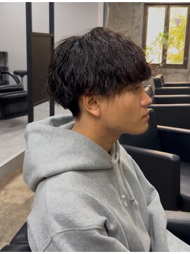 アソビ 直毛でも叶うクルクルしないパーマ