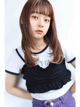 モコ(MOCO) まとまり感のある洗練されたロングヘア