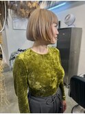 ミルクティーベージュ ブリーチ ハイトーン ケアブリーチ