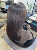 カットと髪質改善でさら艶髪に！